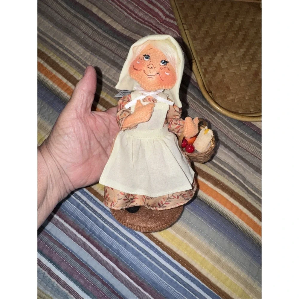 Vtg Rare Fall Autumn Thanksgiving Harvest Collectible Bundle 6 Pcs Annalee